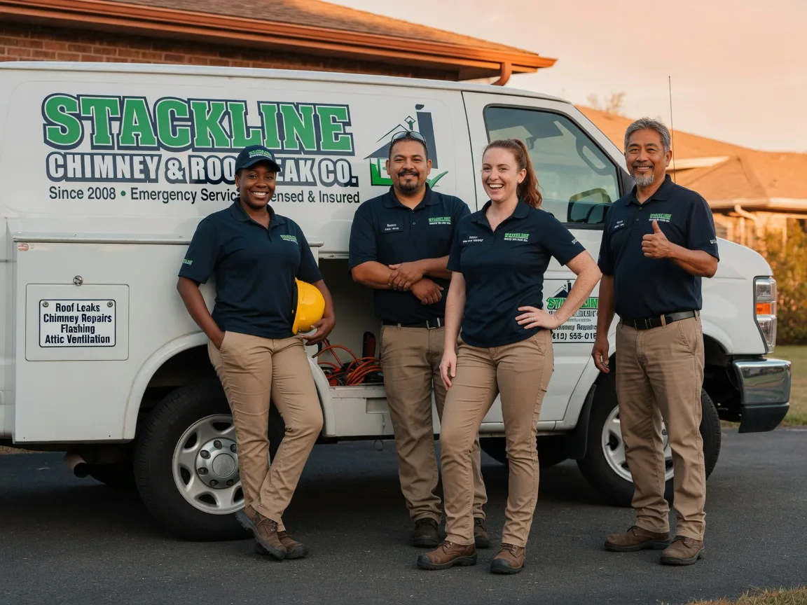 Chimney flashing repair company in Hanover, CT